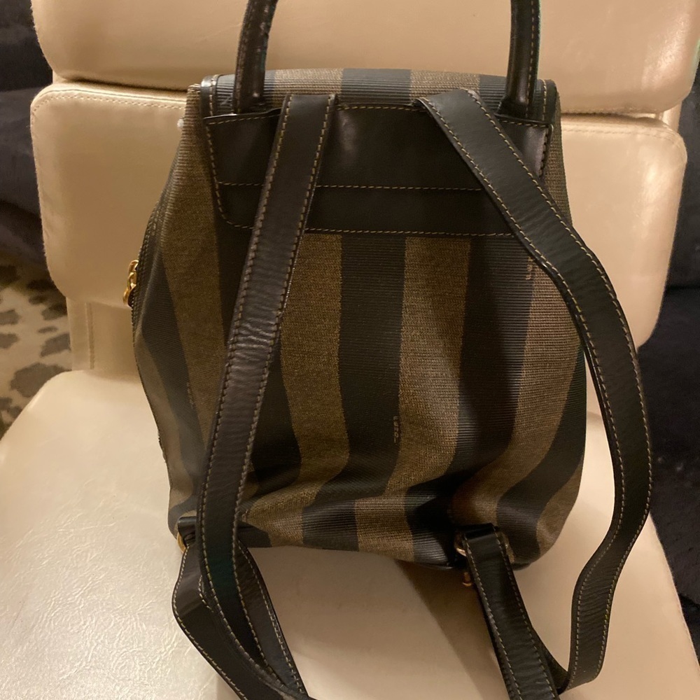EUC FENDI PENQUIN CANVAS BACKPACK​​​​​​​​ - Picture 5 of 13